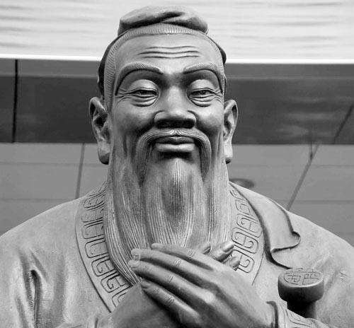 5米孔子雕像-学？？？？？？鬃拥袼-校园文化孔贤人雕像